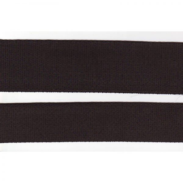 Heavy Black Polypropylene Webbing